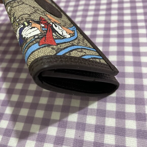 Gucci Tri-Fold Cartoon Coin Purse - Picture 4 of 9